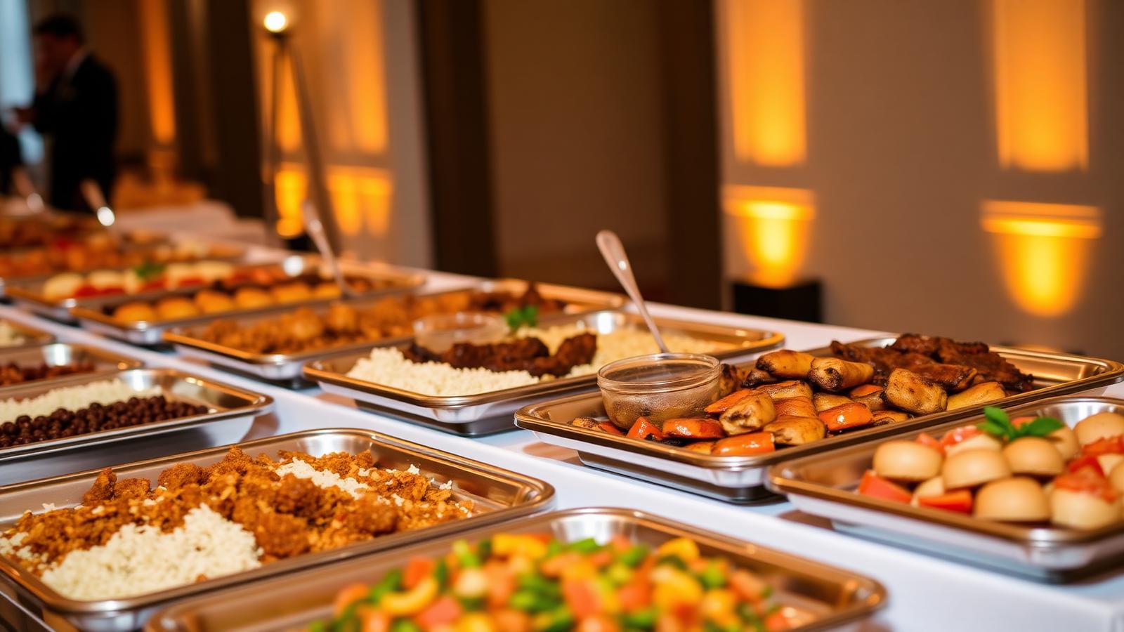 Colombian and Peruvian catering